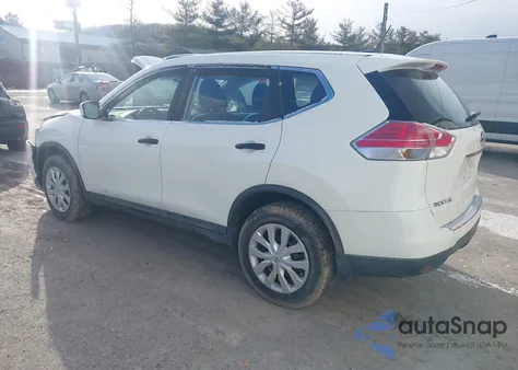 2016 Nissan Rogue S из США, поврежденный, VIN KNMAT2MV8GP709595